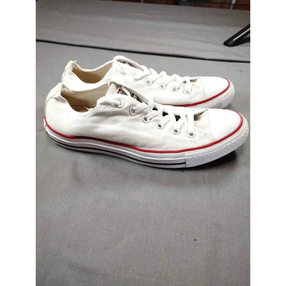 Converse Chuck Taylor All Star OX M7652 Optical White Low Top M7.5/WM9.5 Sneake* - Picture 3 of 12
